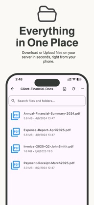 Gabcloud: WebDAV Client screenshot 4