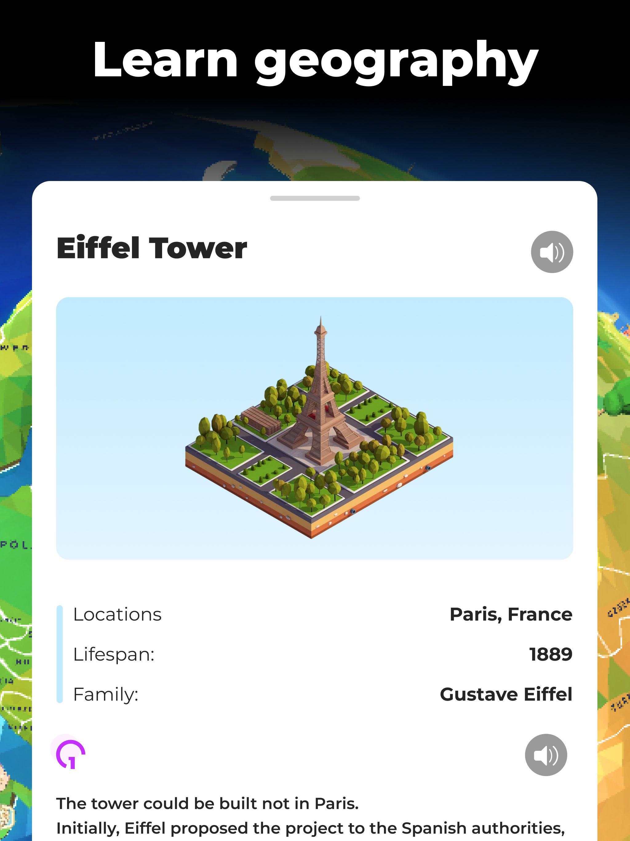 Globe Geography 3D: World Map screenshot 10