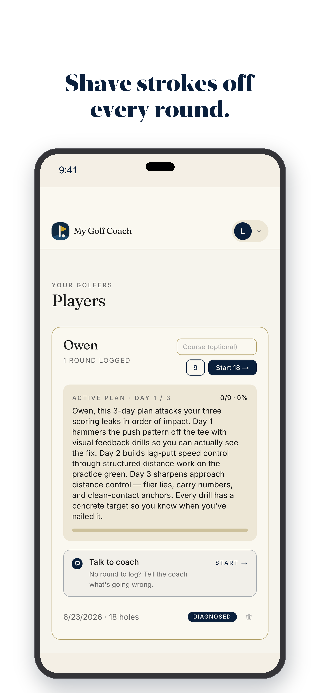 MyGolfCoach AI screenshot 4