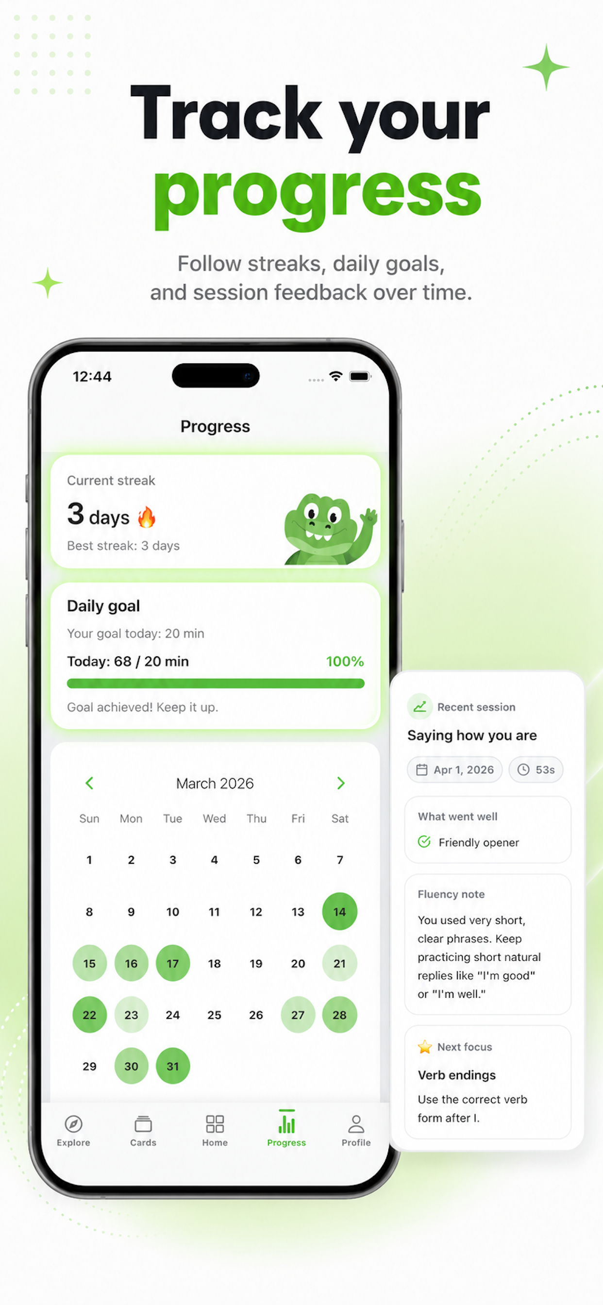 SpeakGator: Language Practice