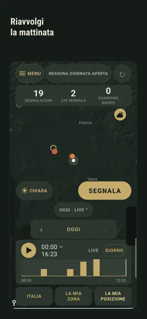 MigraRadar screenshot 2