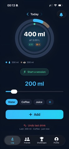SipStep Screenshot 1 of 2