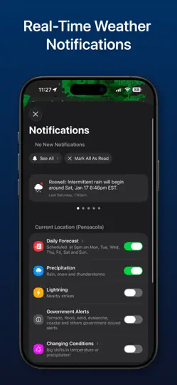 Storm Radar: Weather Tracker iPhone Ekran Görüntüsü 6