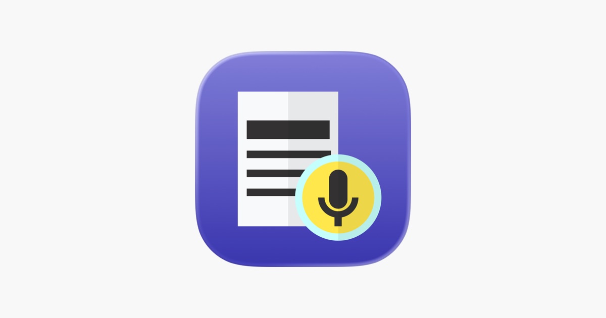 Transcription speech to text