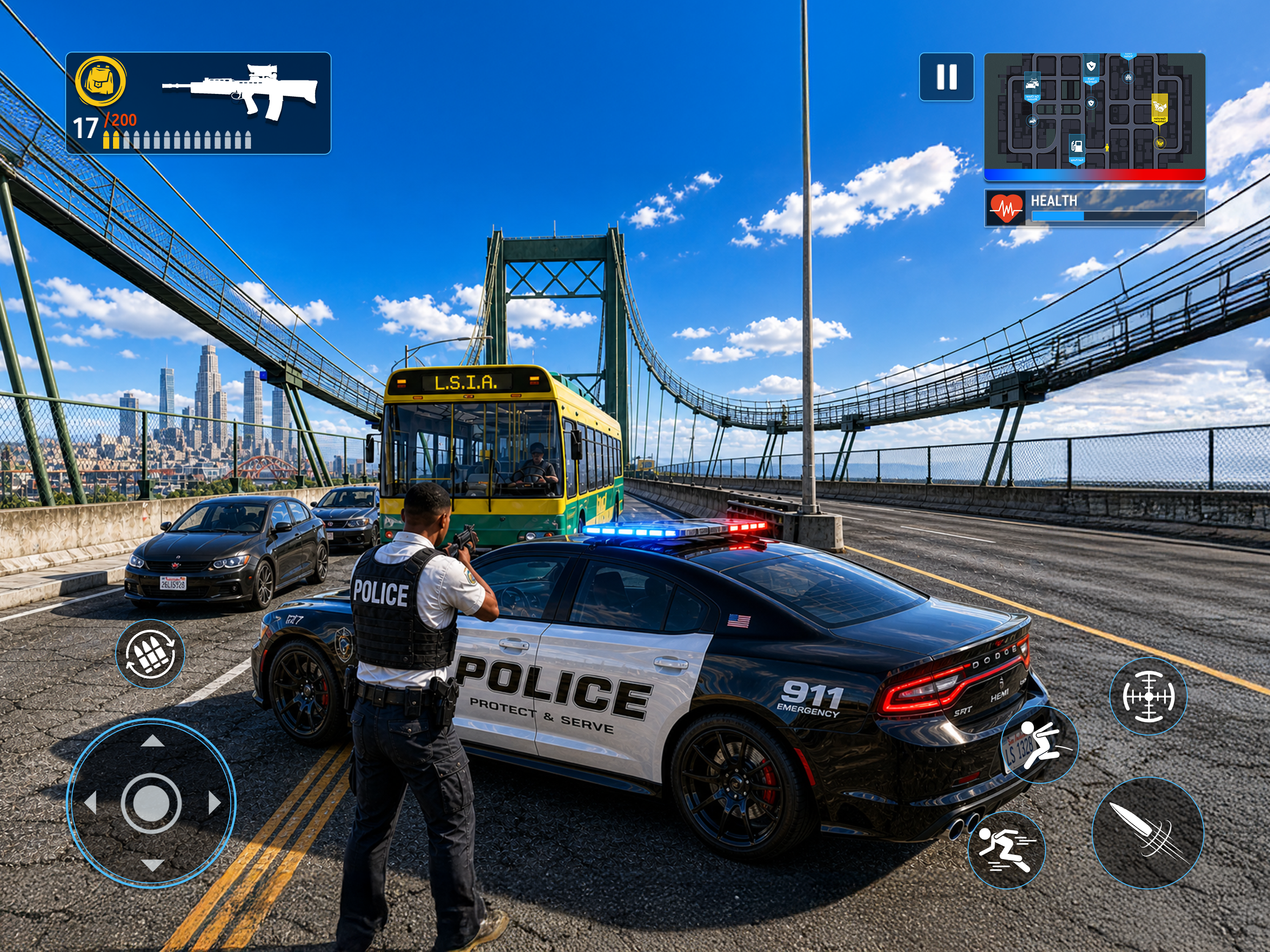 Police Duty City Car Simulator