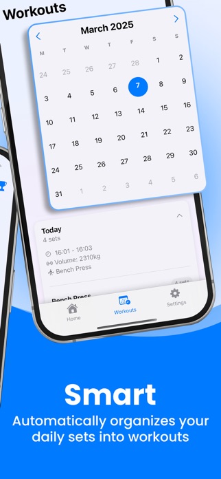 Simple Workout Tracker - Arnie Screenshot 2 of 3