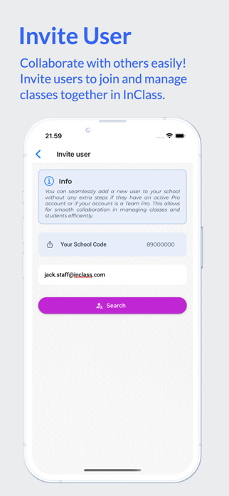InClass Plus - School Manager Screenshot 9 of 10