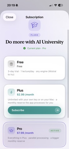 AI University Screenshot 2 of 4