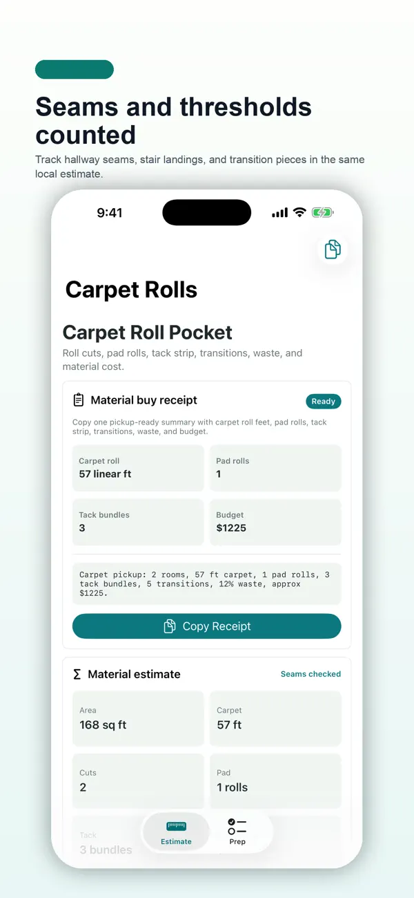 Screenshot #3 pour Carpet Roll Pocket