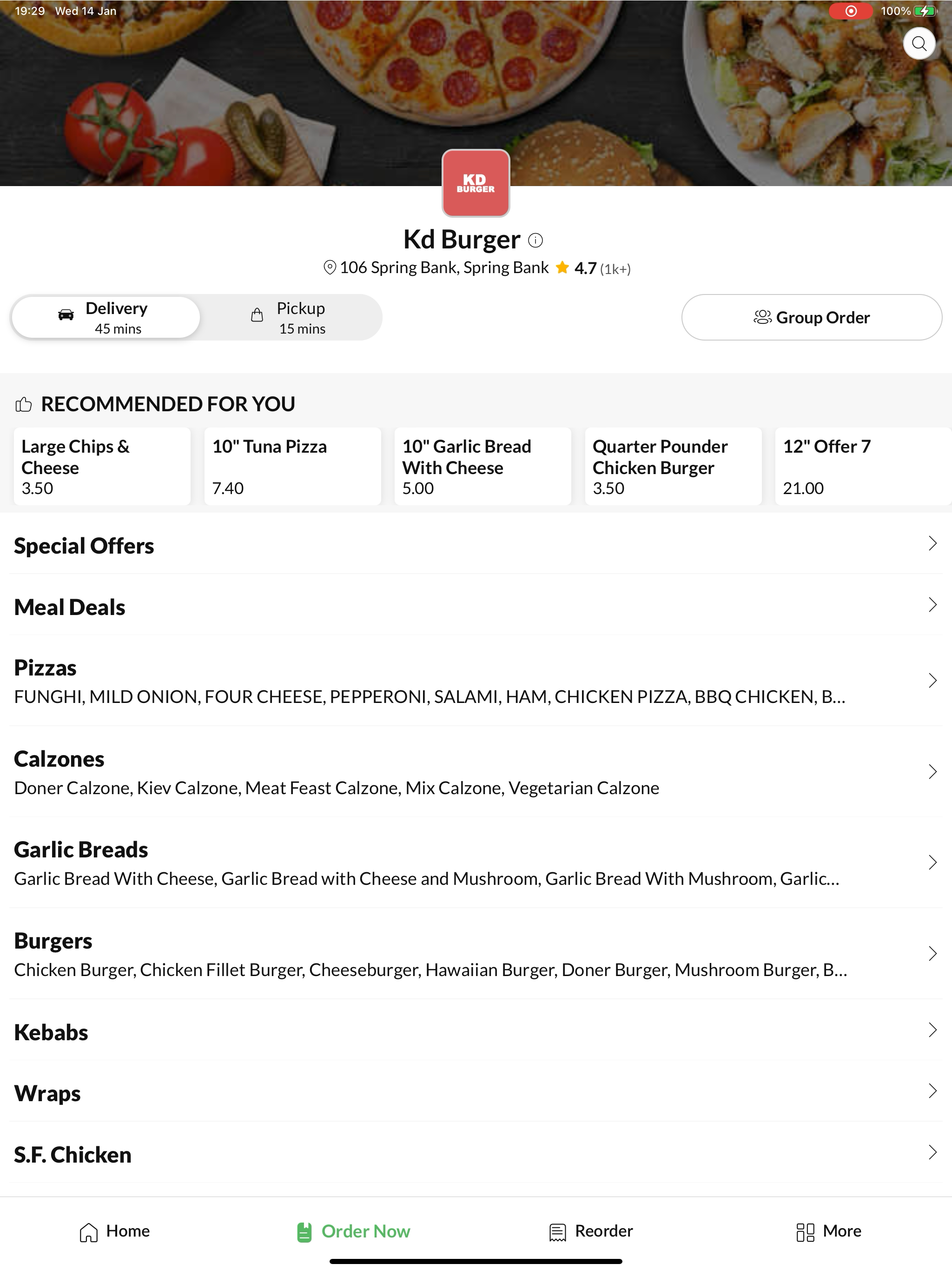 Kd burger screenshot 6