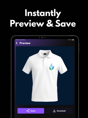 AI Logo Generator - Logofy iPad screenshot