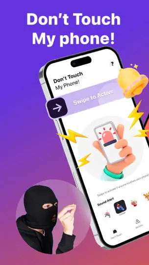 Скриншот Dont Touch My Phone: Antitheft на iPhone 1