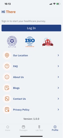 National Path Lab screenshot