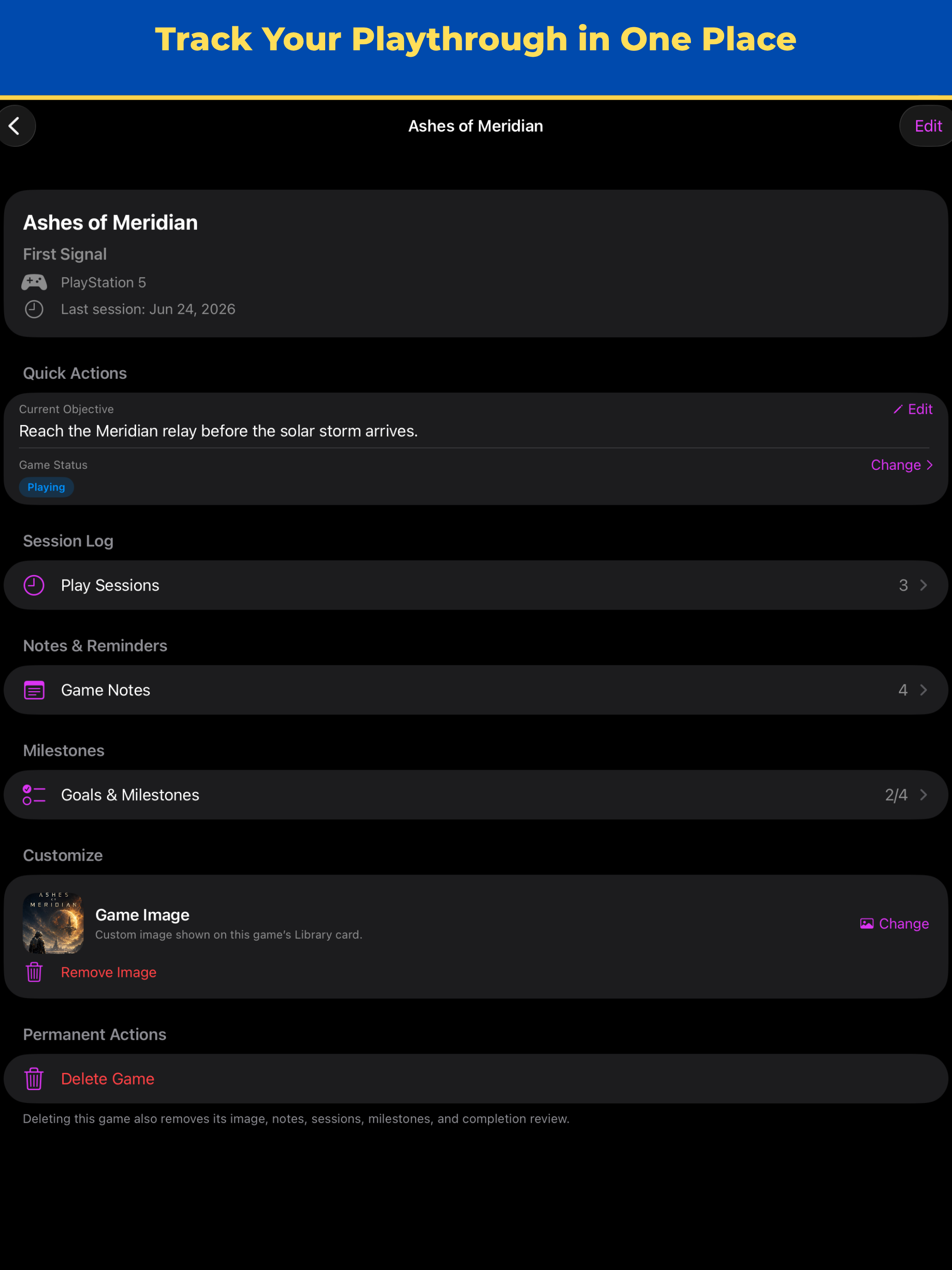 Savepoint Journal screenshot 9