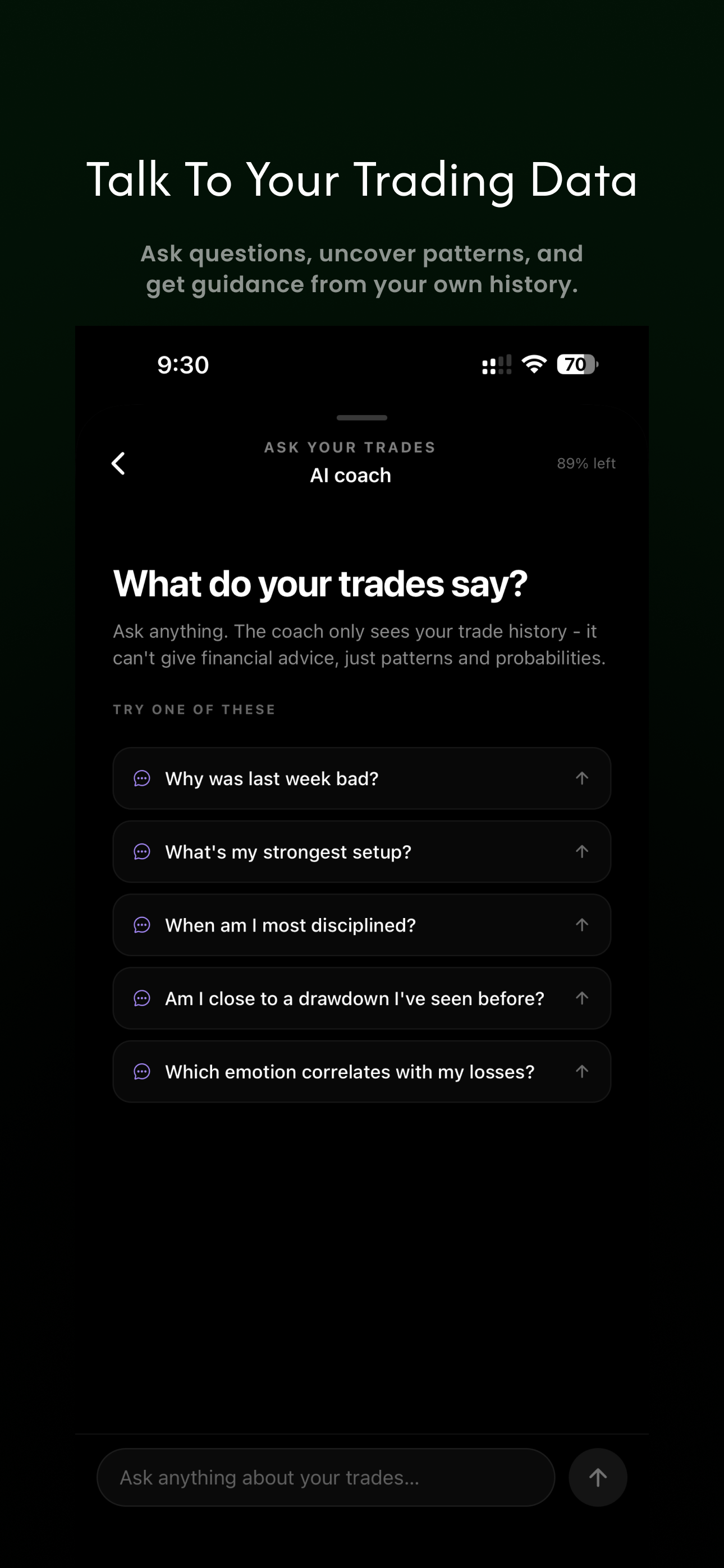 Klynd - AI Trading Journal screenshot 3
