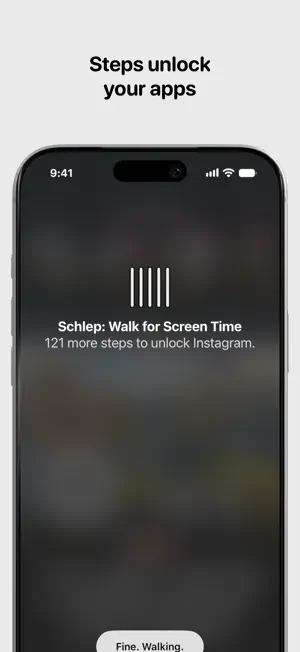 Schlep: Walk for Screen Time screenshot 2