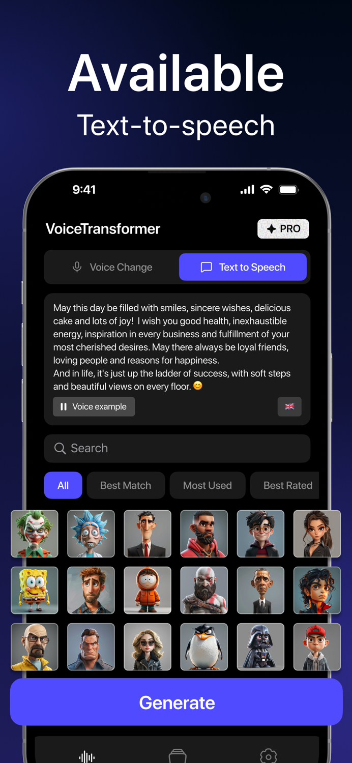 Voice Changer AI Modifier Pro
