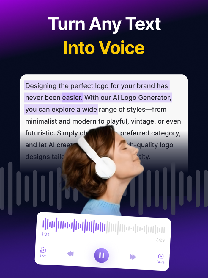 AI Text to Voice-Speech