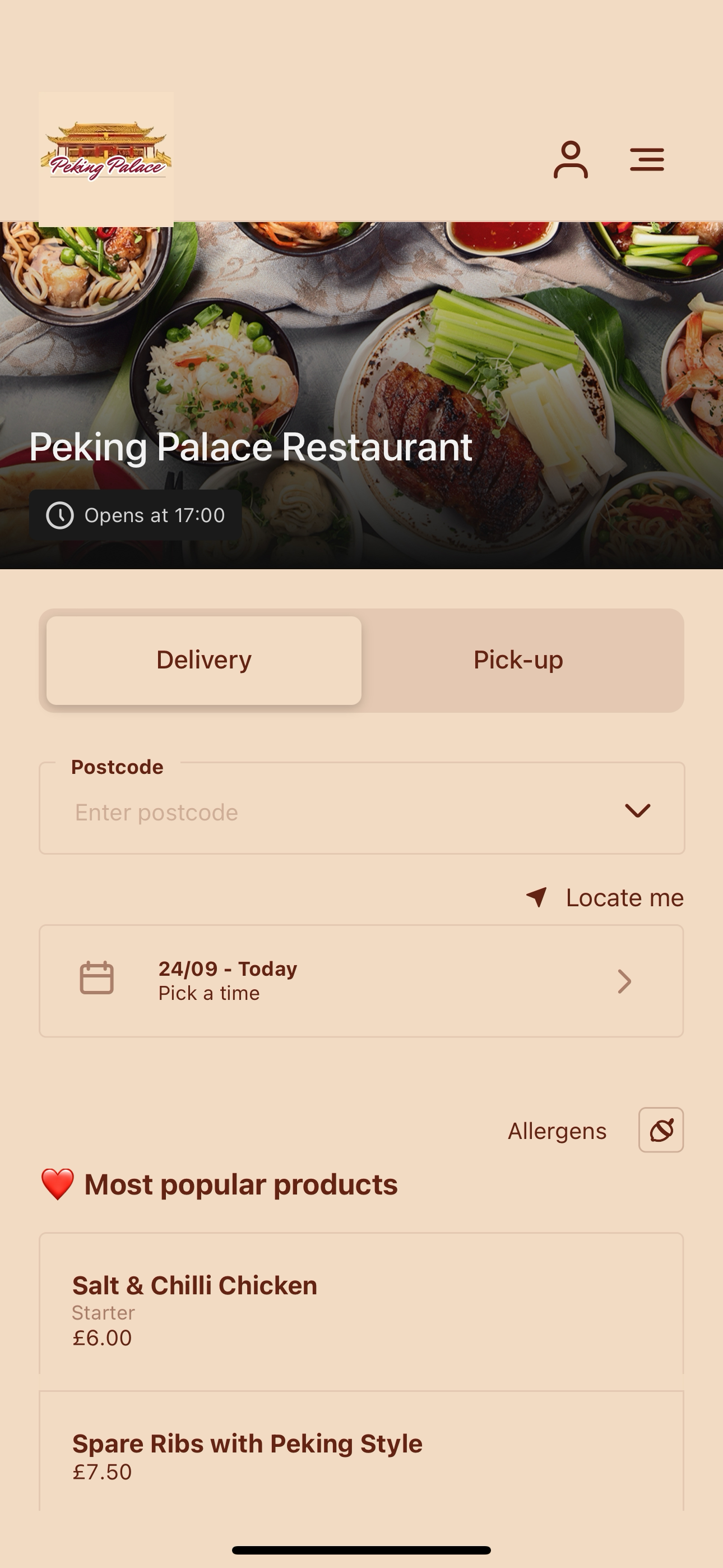 Peking Palace Restaurant