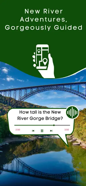 New River Gorge GPS Audio Tour screenshot 1