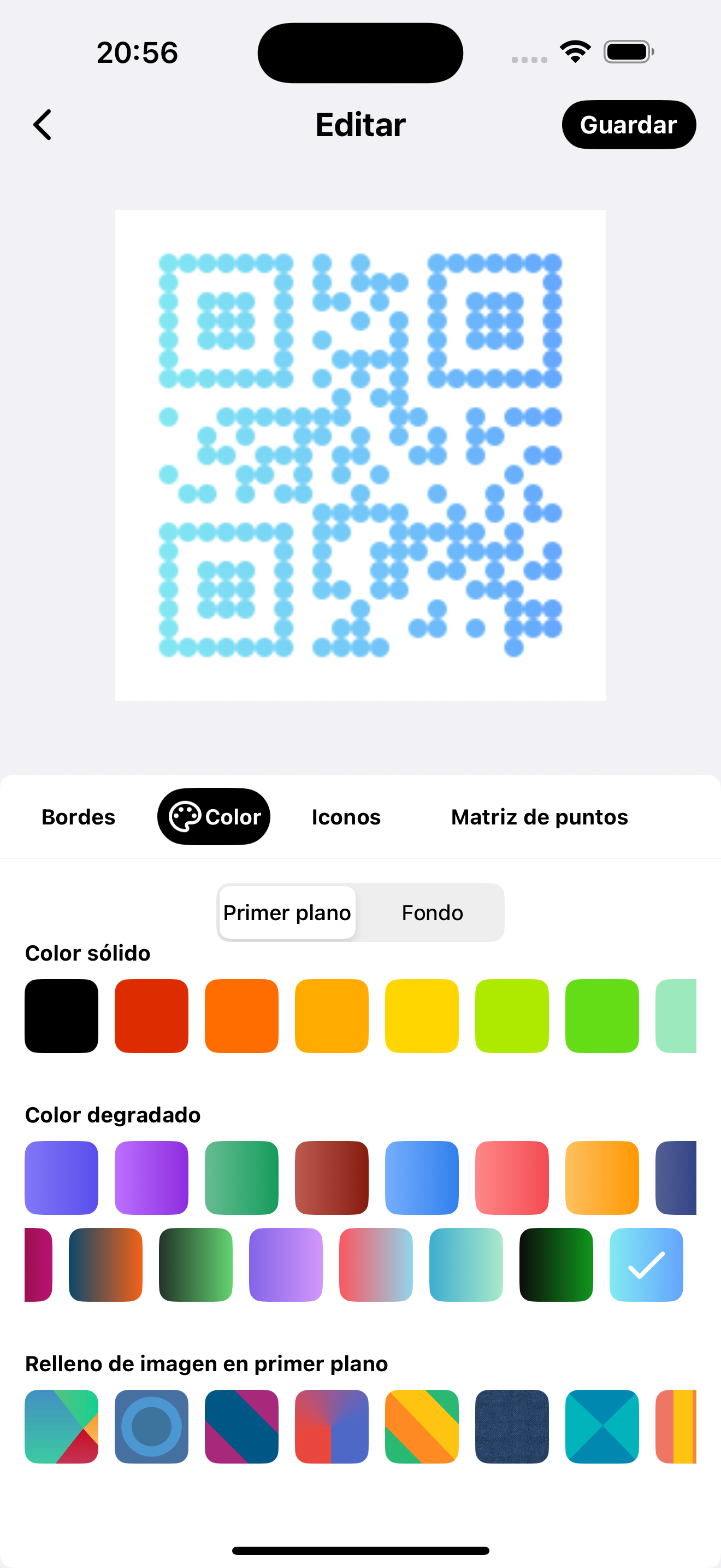 Código QR - embellecimiento