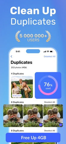 Cleanup App - Phone Cleaner iPhone screenshot