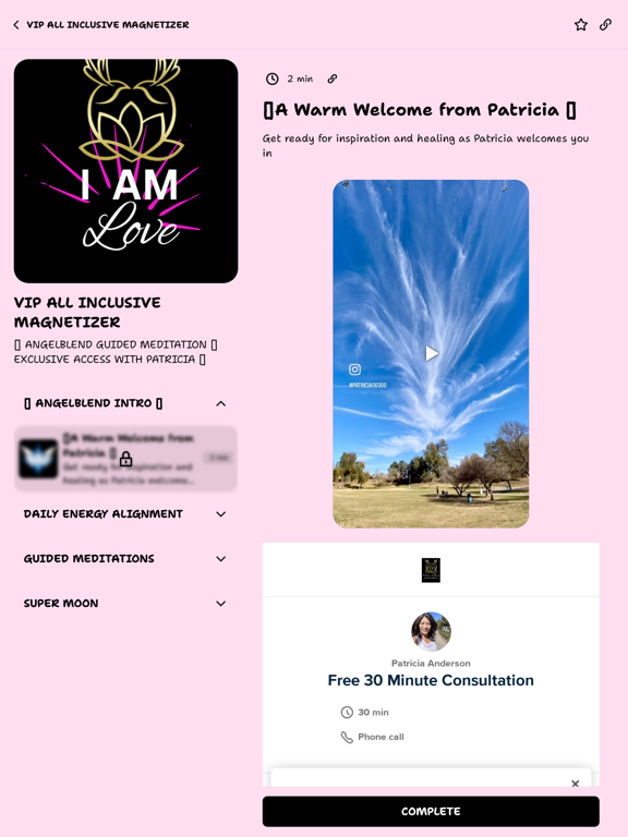 Awaken Heal Inspire iPad screenshot 3 - Lifestyle app