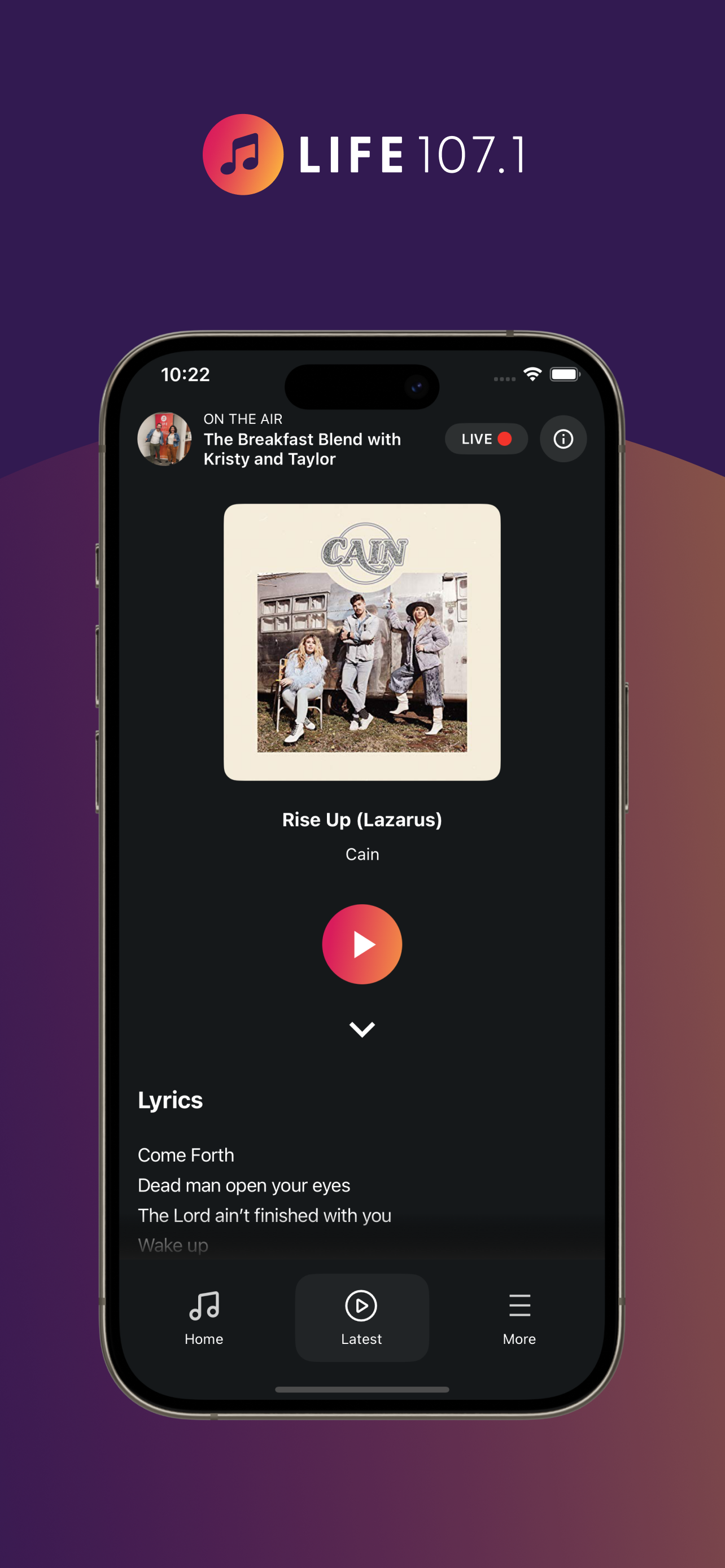 Life 107.1 screenshot 3