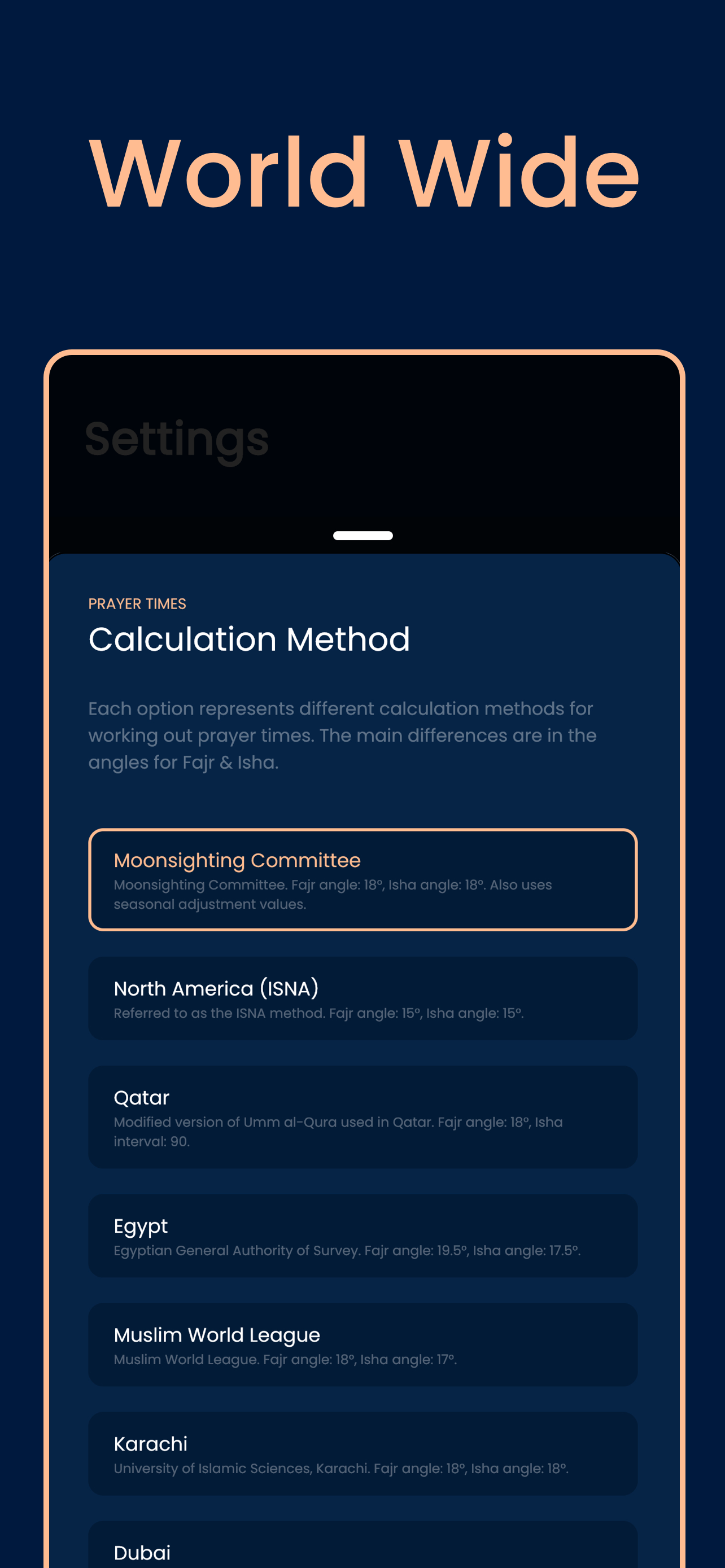 Pillars: Prayer Times & Qibla screenshot 8