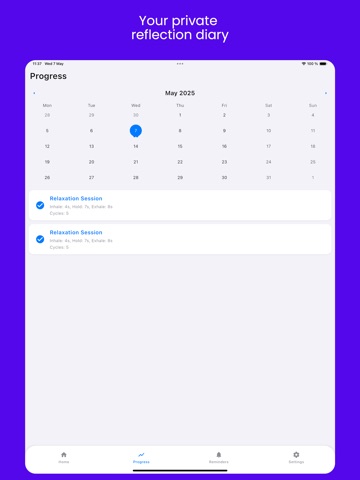 Breatha - Breathing app iPad screenshot