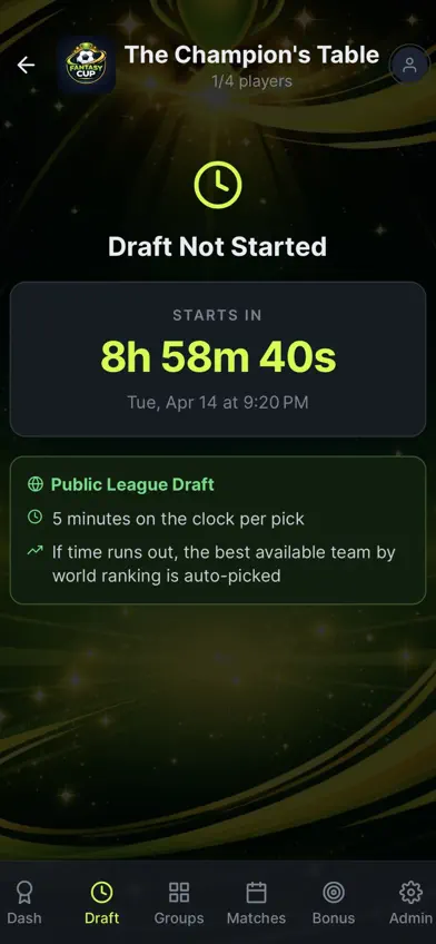 Fantasy Cup screenshot 2