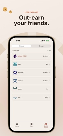MinuteBank: Focus Timer screenshot
