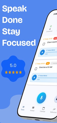 SpeakToDo: Voice Task Manager Screenshot 1 of 5