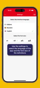 Romanian Dictionary Hoepli screenshot #10 for iPhone