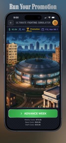 Ultimate Fighting Sim MMA Game screenshot