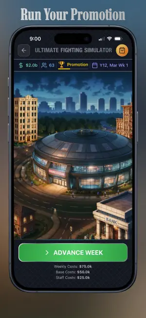 Ultimate Fighting Sim MMA Game screenshot 1