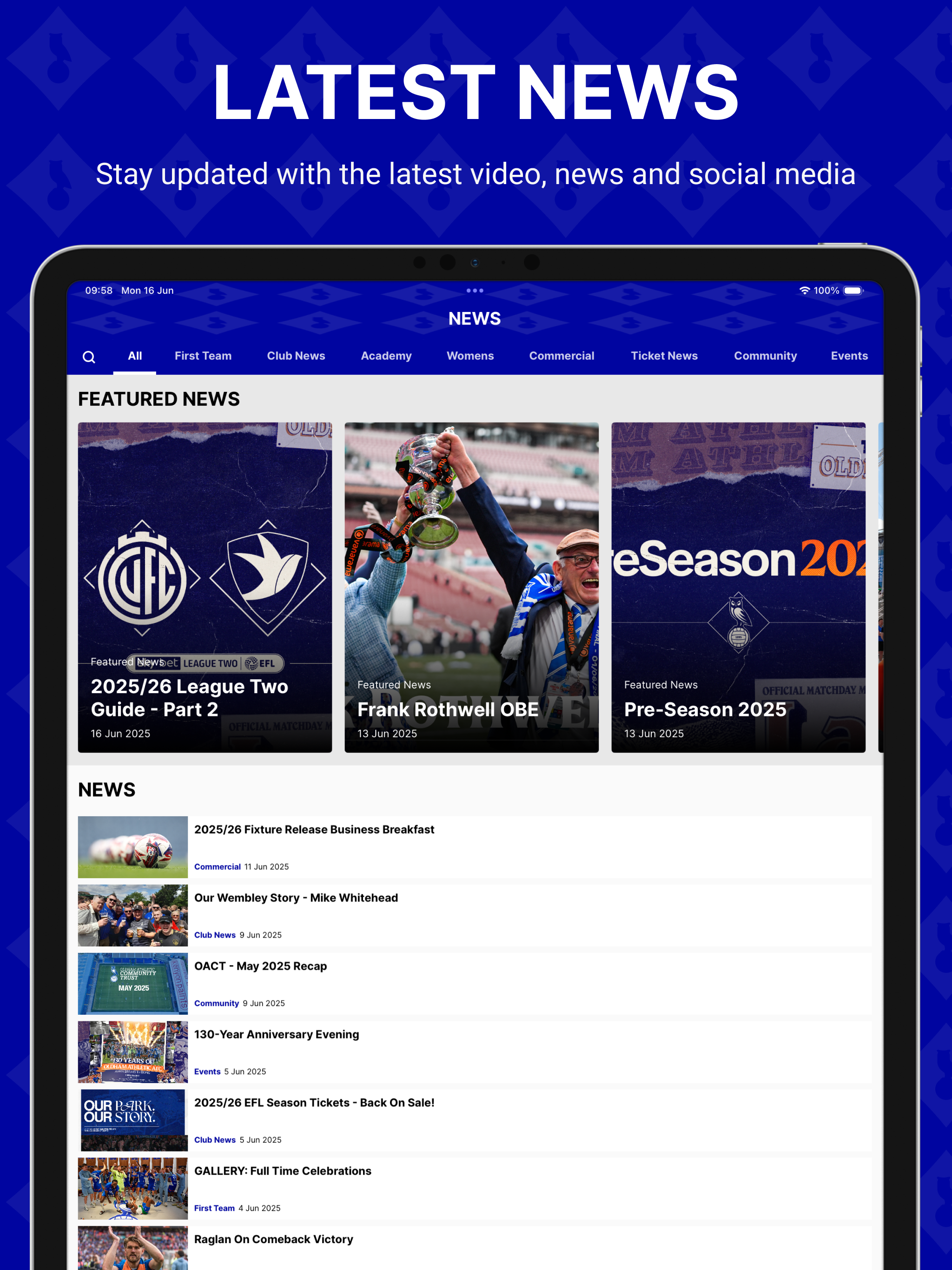 Oldham Athletic AFC screenshot 10
