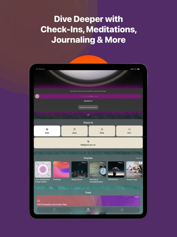 Welligama: Breathe to Scroll iPad screenshot