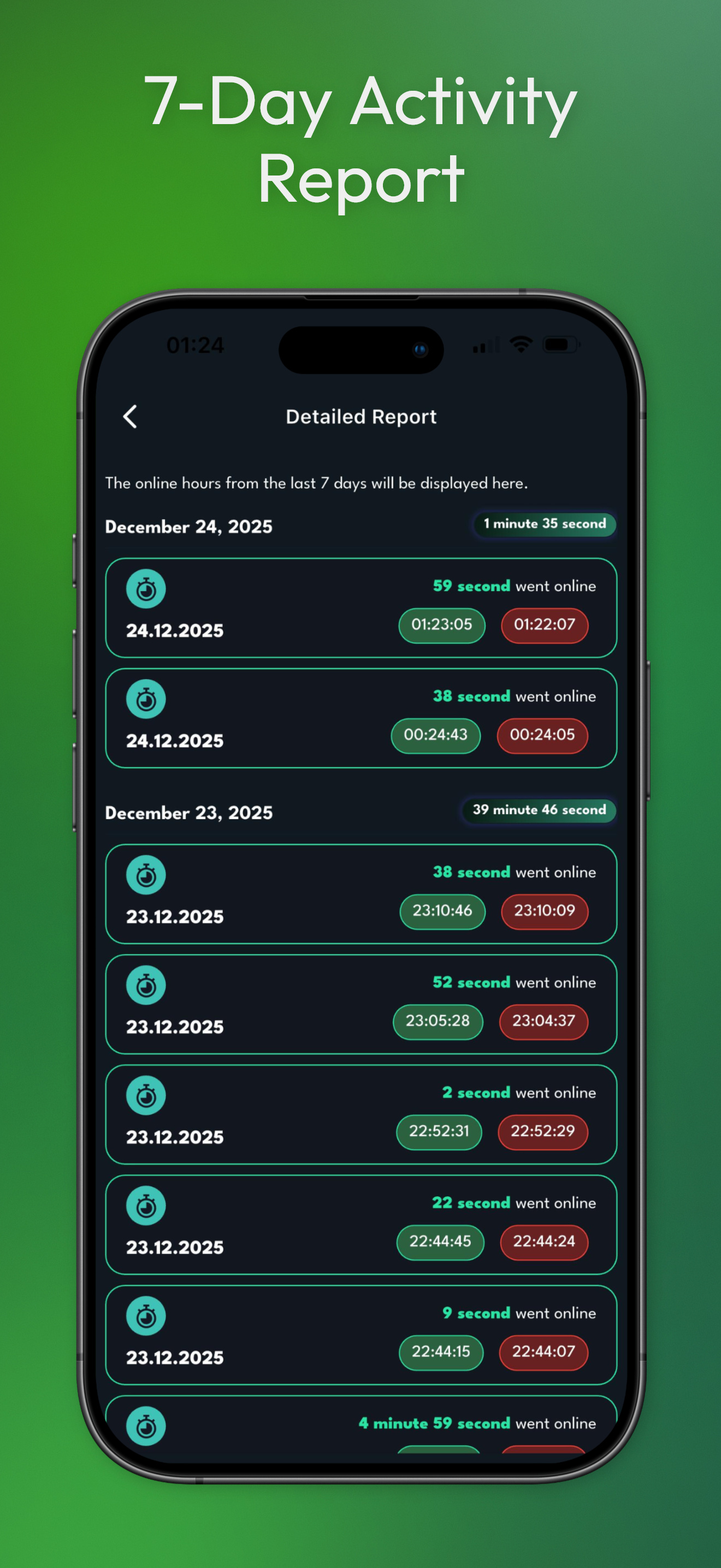 Waon Online Tracker Last Seen screenshot 3