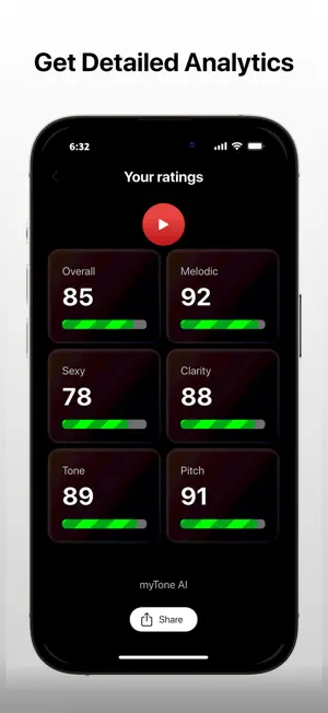 MyTone - Singing & Vocal Coach screenshot 1