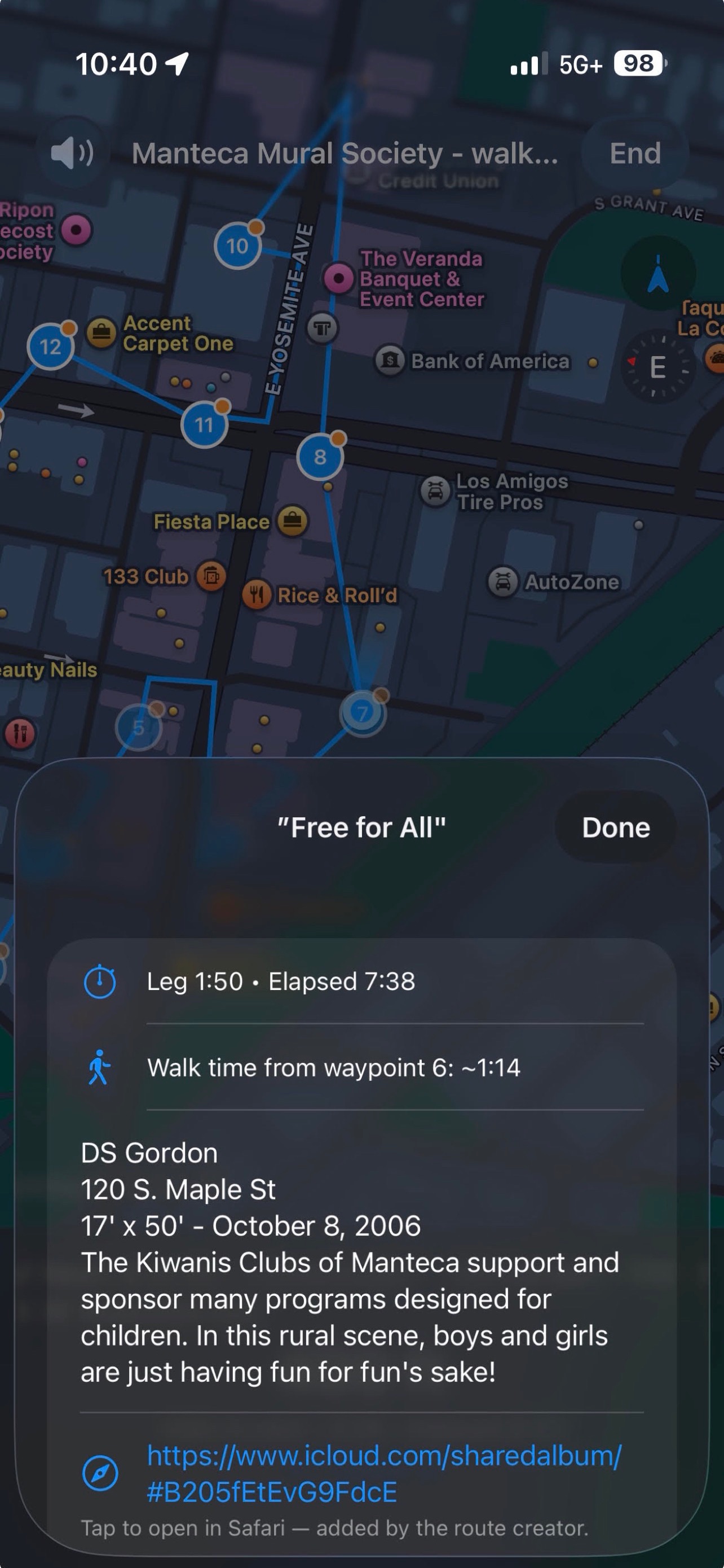 Screenshot 4 of Follow Along - Routes & Tours
