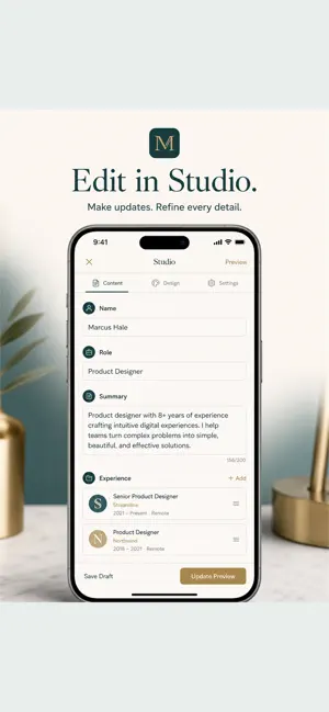 PrimeCV - preimum cv maker screenshot 3