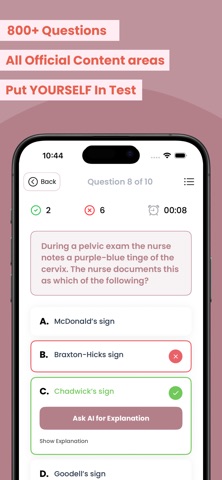CNM : Midwifery Practice Test screenshot