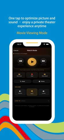 Wonder TV - Control Samsung iPhone screenshot