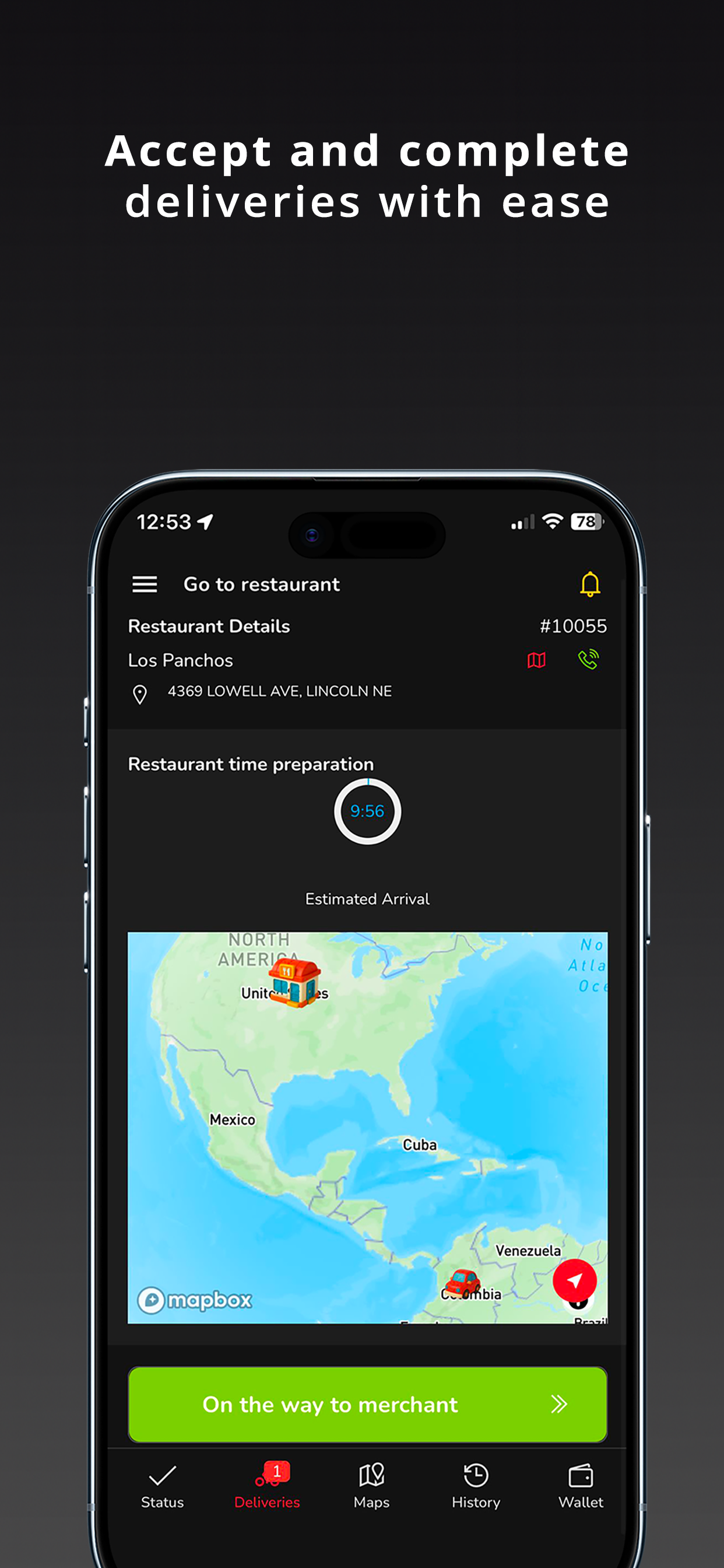 FoodHero - Driver screenshot 2
