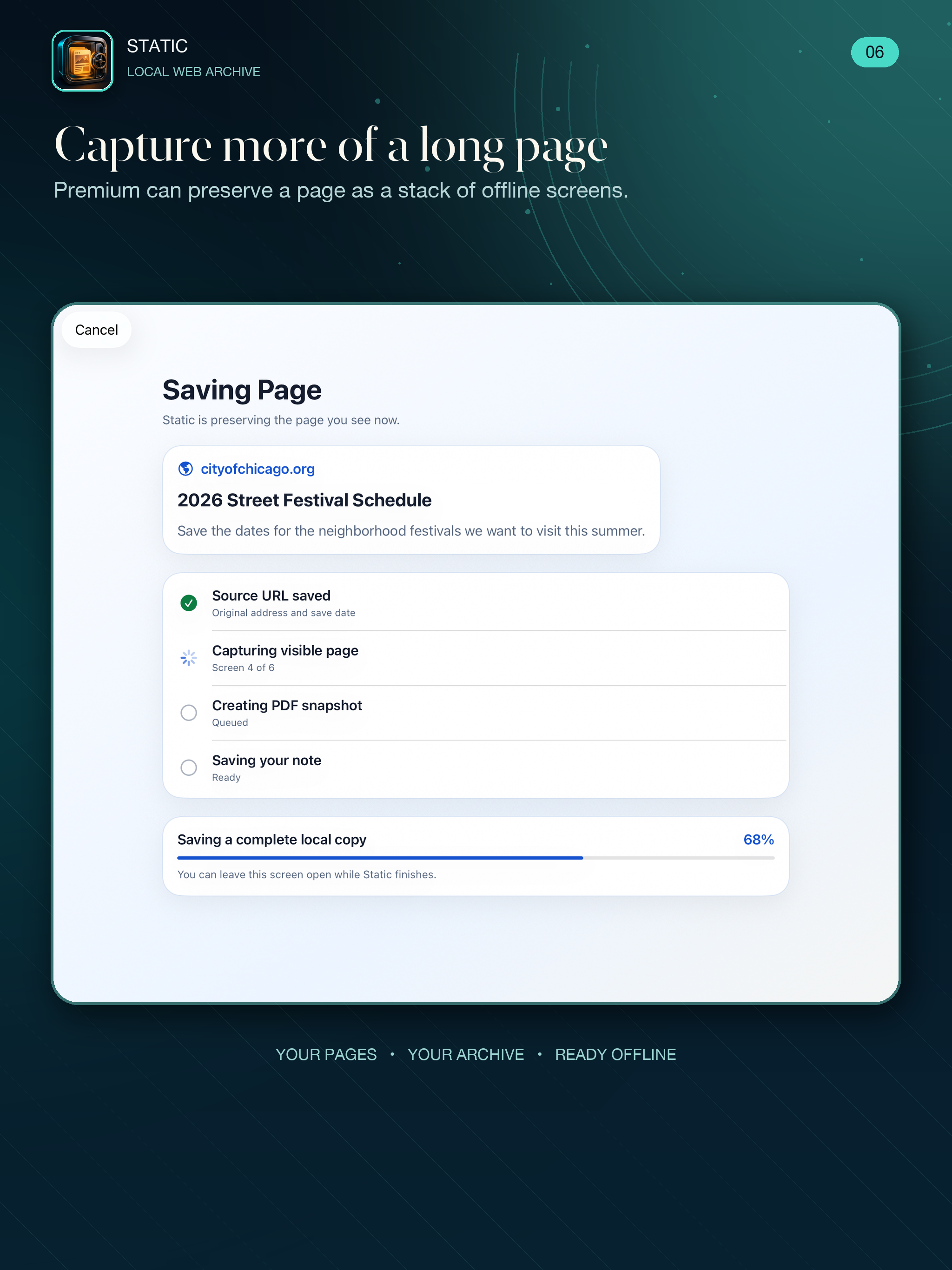 Static: Save Websites Offline screenshot 16