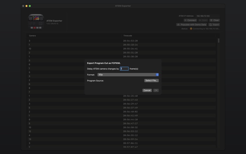 App screenshot