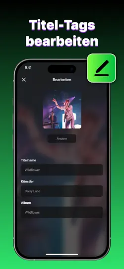 Screenshot von Offline-Musikplayer auf dem iPhone 6