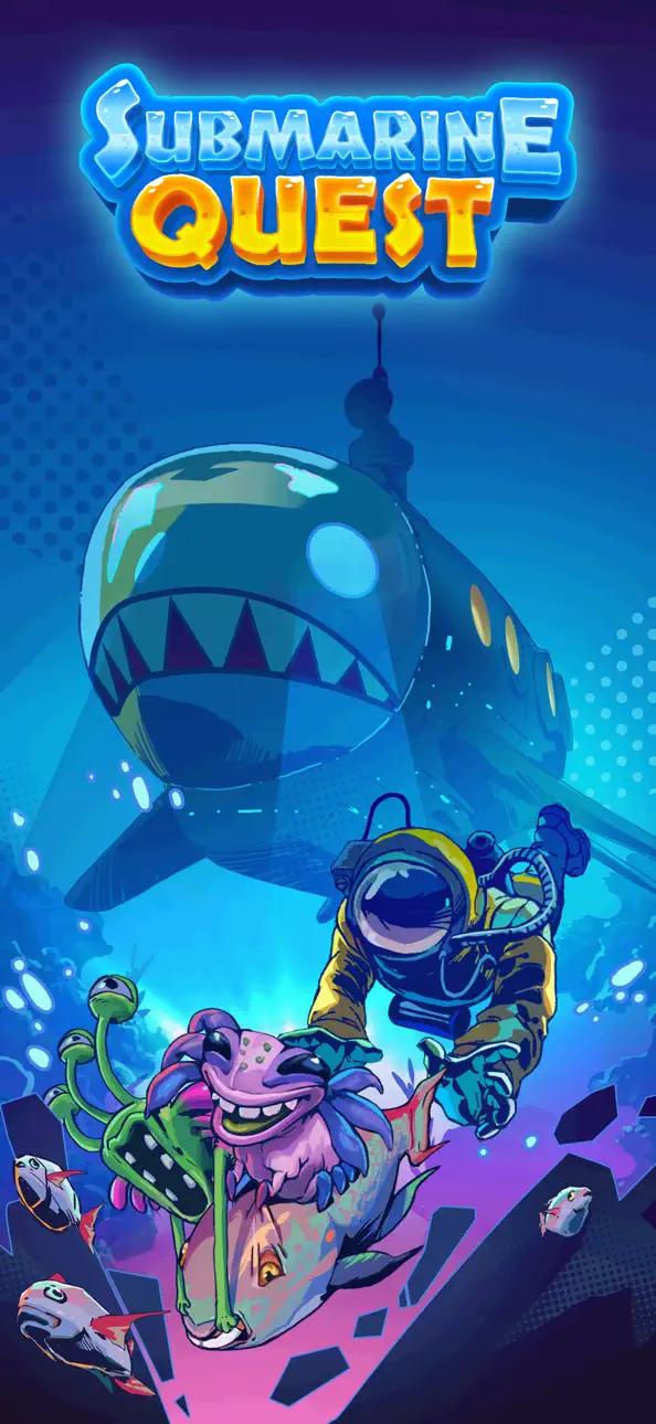 Submarine Quest: Merge&Explore Hack screenshot 1 - iOS game interface