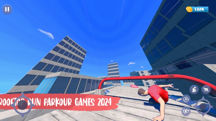 Rooftop Run Parkour Games 2024